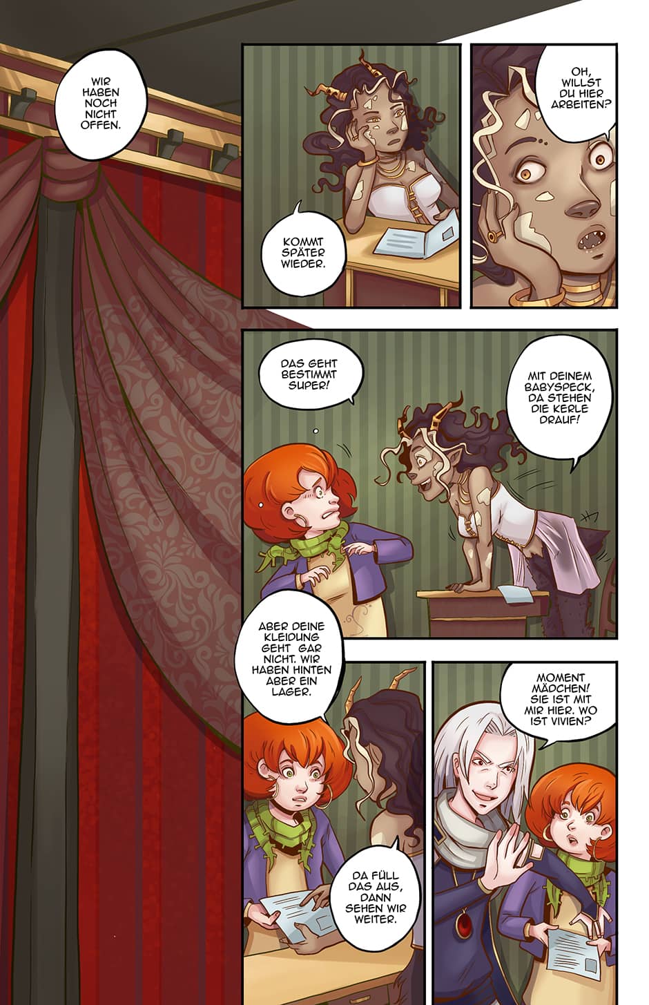 Webcomic Fantasy Seite 10